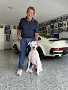 Garage floor installed by Ideal Coatings